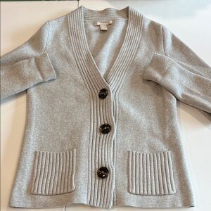 Banana Republic - small, Light Gray Women's Cardigan